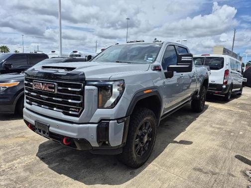 Gray 2025 GMC Sierra 1500 AT4