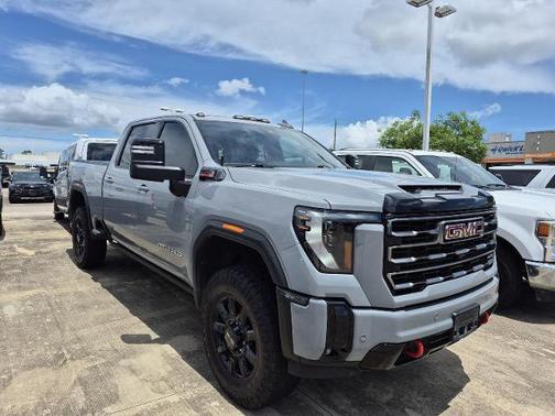 Gray 2025 GMC Sierra 1500 AT4