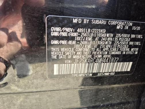 2021 Subaru Forester SPORT