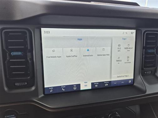 VELOCITY BLUE METALLIC 2023 Ford Bronco OUTER BANKS ADVANCED