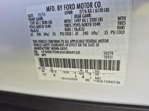 2016 Ford Explorer XLT