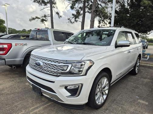 WHITE PLATINUM MET TRI-COAT 2019 Ford Expedition PLATINUM
