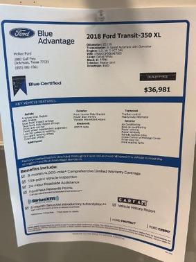 2018 Ford Transit-350 XL