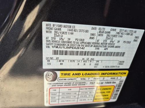 DARK MATTER GRAY METALLIC 2023 Ford Expedition PLATINUM