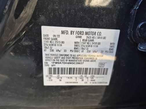 2022 Ford Explorer XLT