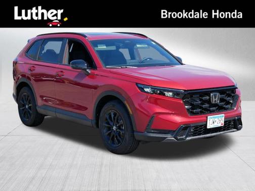 Radiant Red Metallic 2026 Honda CR-V Hybrid Sport-L