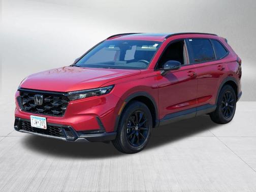Radiant Red Metallic 2026 Honda CR-V Hybrid Sport-L