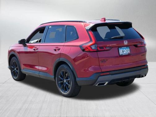 Radiant Red Metallic 2026 Honda CR-V Hybrid Sport-L
