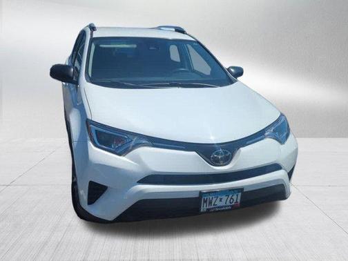 Super White 2017 Toyota RAV4 LE