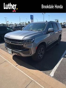 Satin Steel Metallic 2021 Chevrolet Tahoe Z71