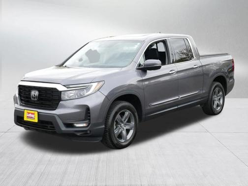 Modern Steel Metallic 2021 Honda Ridgeline RTL-E