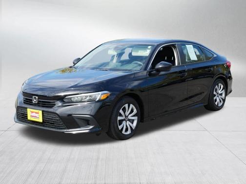 Crystal Black Pearl 2024 Honda Civic LX
