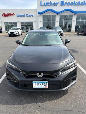 Crystal Black Pearl 2024 Honda Civic LX
