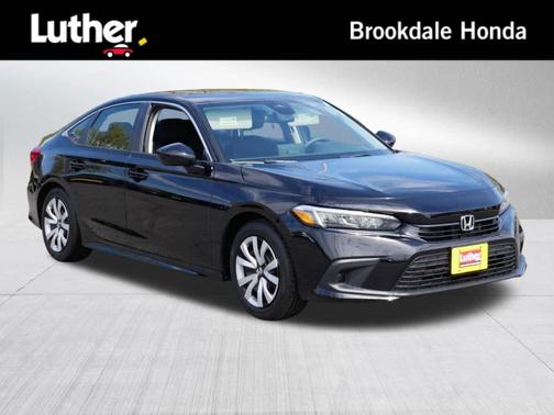Crystal Black Pearl 2024 Honda Civic LX