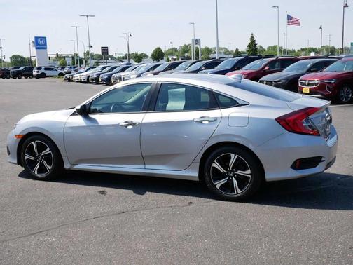 Lunar Silver Metallic 2016 Honda Civic Touring