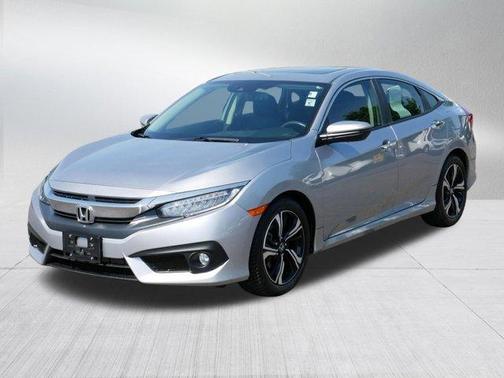 Lunar Silver Metallic 2016 Honda Civic Touring