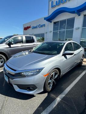 Lunar Silver Metallic 2016 Honda Civic Touring