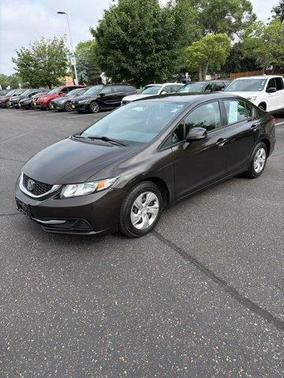 Kona Coffee Metallic 2013 Honda Civic LX