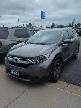 Modern Steel Metallic 2018 Honda CR-V EX