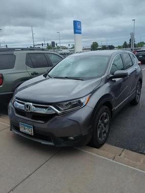 Modern Steel Metallic 2018 Honda CR-V EX