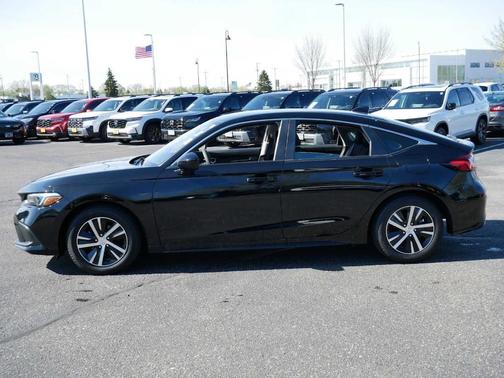 Crystal Black Pearl 2024 Honda Civic LX