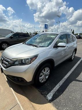 Silver 2014 Honda CR-V EX-L