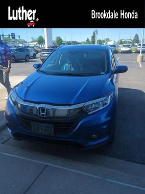 Aegean Blue Metallic 2021 Honda HR-V EX