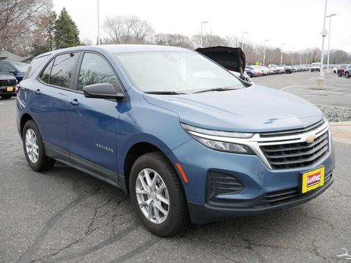 Lakeshore Blue Metallic 2024 Chevrolet Equinox LS