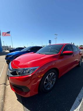 Rallye Red 2018 Honda Civic EX