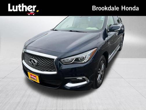 Hermosa Blue 2017 INFINITI QX60 Base