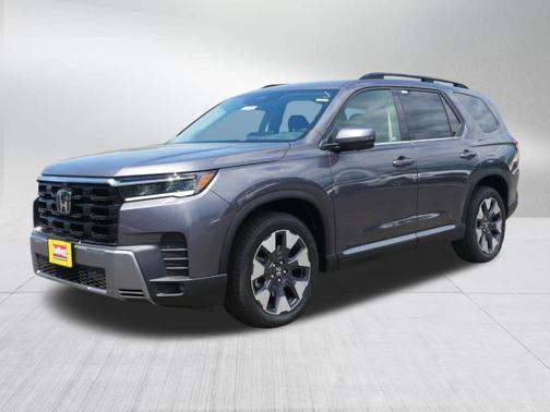 Modern Steel Metallic 2026 Honda Pilot Elite
