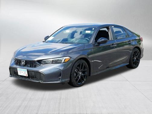 Meteorite Gray Metallic 2026 Honda Civic Sport