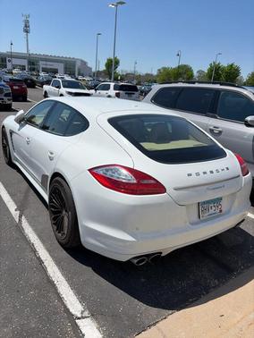 White 2013 Porsche Panamera Platinum Edition