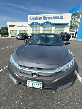 Gray 2018 Honda Civic LX-P