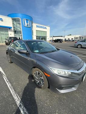Gray 2018 Honda Civic LX-P