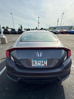 Gray 2018 Honda Civic LX-P