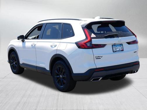 Platinum White Pearl 2026 Honda CR-V Hybrid Sport-L
