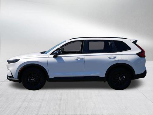 Platinum White Pearl 2026 Honda CR-V Hybrid Sport-L