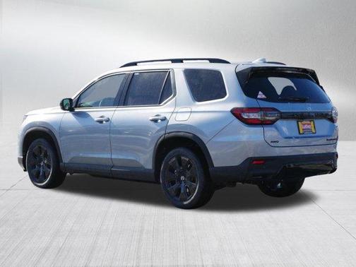 Solar Silver Metallic 2026 Honda Pilot Black Edition