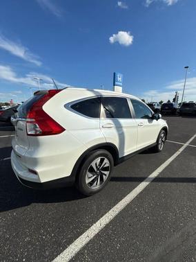 White Diamond Pearl 2015 Honda CR-V Touring