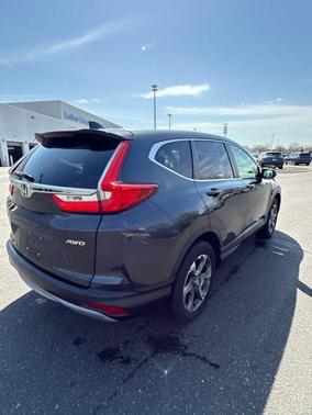 Gray 2018 Honda CR-V EX-L