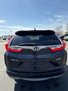 Gray 2018 Honda CR-V EX-L