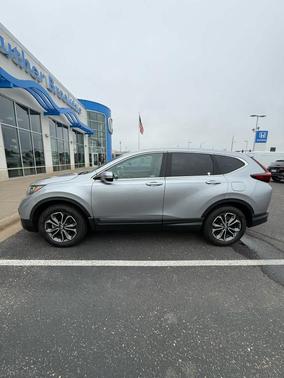 Lunar Silver Metallic 2021 Honda CR-V EX-L