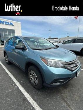 Silver 2014 Honda CR-V LX