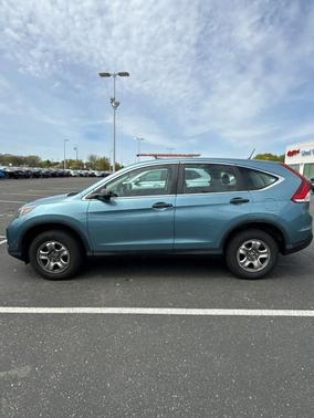 Silver 2014 Honda CR-V LX