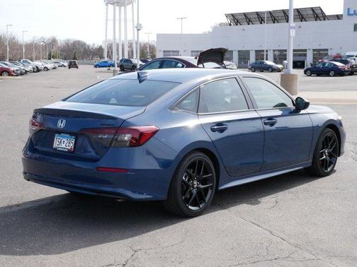 Blue Lagoon 2026 Honda Civic Hybrid