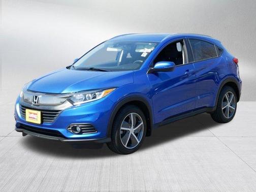 Aegean Blue Metallic 2022 Honda HR-V EX