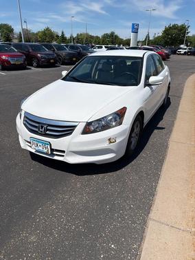 White 2012 Honda Accord SE