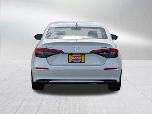 Platinum White Pearl 2023 Honda Civic Touring