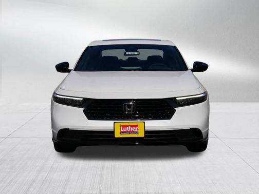 Platinum White Pearl 2026 Honda Accord Hybrid Sport-L